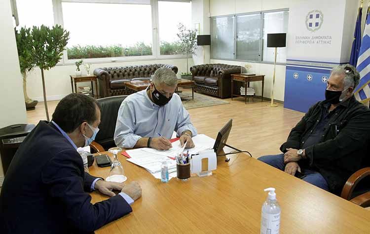 Υπεγράφη από Πατούλη η ανάθεση σε τεχνική εταιρεία του καθαρισμού των ρεμάτων στην Ανατολική Αττική