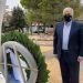 Κατάθεση στεφάνου στη μνήμη των ηρώων της 28ης Οκτωβρίου από τον Βλάσση Σιώμο
