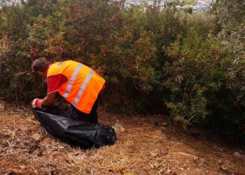 Νέα «στάση» καθαρισμών από τον ΣΠΑΥ στον Υμηττό