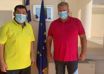 Συνάντηση συνεργασίας Μαυρίδη - Μονεμβασιώτη