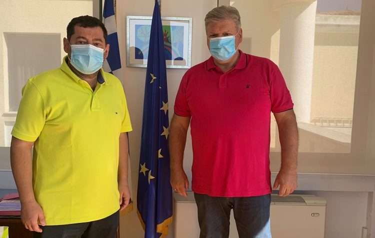 Συνάντηση συνεργασίας Μαυρίδη - Μονεμβασιώτη