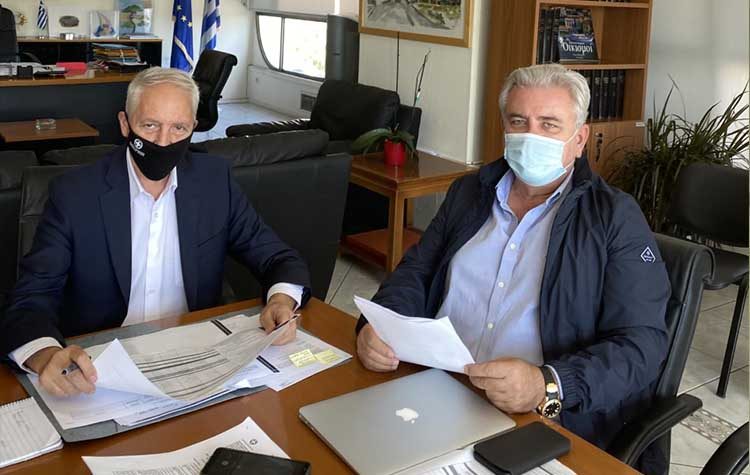 Με πλούσια ατζέντα η συνάντηση Λουκά με τον αντιπεριφερειάρχη Ανατολικής Αττικής