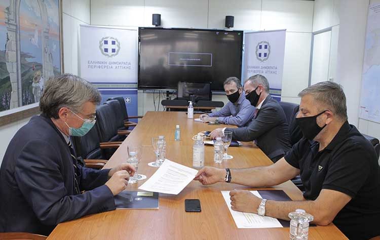 Συνάντηση Πατούλη - Τσιόδρα για την διαχείριση της υγειονομικής κρίσης