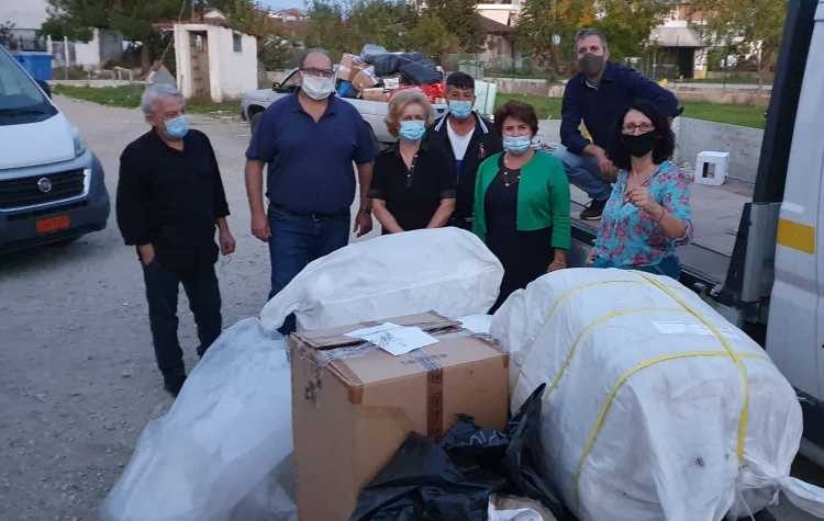 Στα «χέρια» της πολύπαθης Καρδίτσας η βοήθεια των Χαλανδραίων