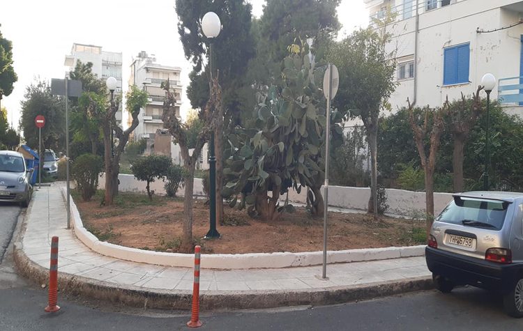 Ο Δήμος περιποιείται τα πάρκα της πόλης