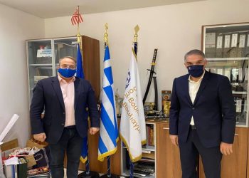 Συνάντηση Γρηγόρη Κωνσταντέλλου με Χρήστο Τεντόμα