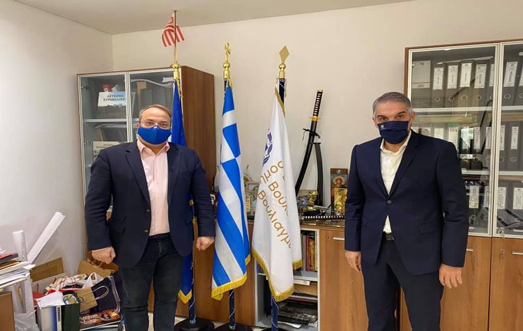 Συνάντηση Γρηγόρη Κωνσταντέλλου με Χρήστο Τεντόμα