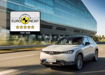 Διάκριση πέντε αστέρων για το Mazda MX-301 στις δοκιμές του Euro NCAP
