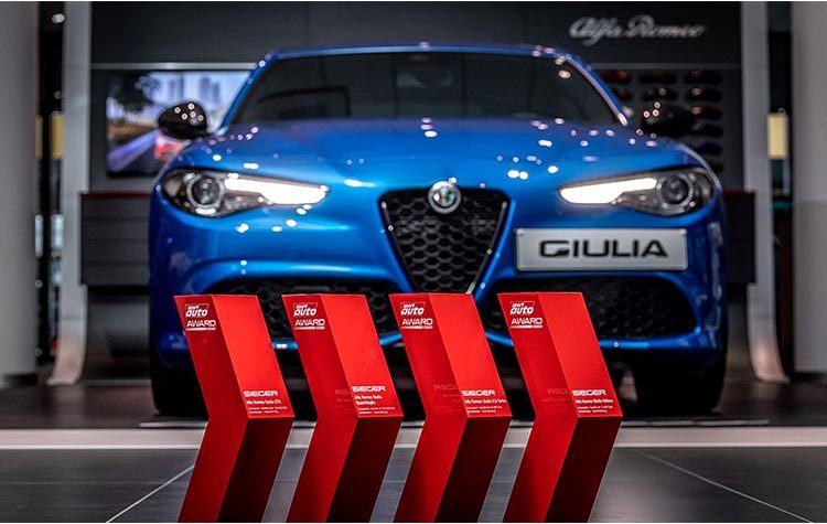 Alfa Romeo Giulia: Καρέ των… βραβείων στα «Sport Auto Award 2020»