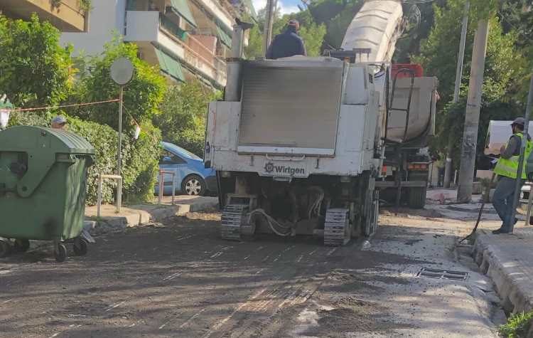 Γ. Σταθόπουλος: «Ξεκίνησαν ασφαλτοστρώσεις που δημοπρατήσαμε στη θητεία μας»