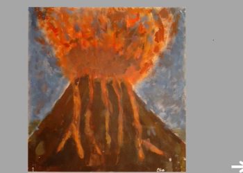 Ζωγραφιές ηφαιστείων… από απόσταση