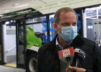 Παρουσία Καραμανλή η παραλαβή του δεύτερου ηλεκτροκίνητου λεωφορείου του ΟΣΥ