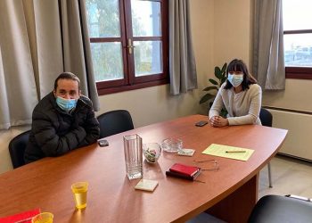 Με τον πρόεδρο της ΠΕΔΑ Γιώργο Μαρκόπουλο συναντήθηκε η Δήμητρα Κεχαγιά