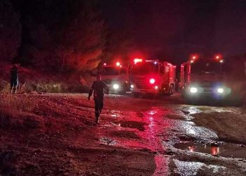 Επέμβαση της Πολιτικής Προστασίας του Δήμου σε περιστατικό πυρκαγιάς