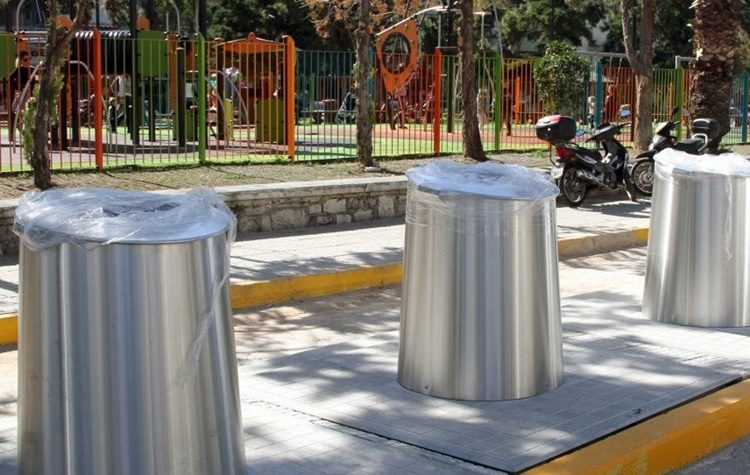 Εγκατάσταση υπόγειων κάδων με χρηματοδότηση από το Πράσινο Ταμείο