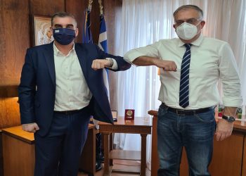 Συνάντηση Γιάννη Κωνσταντάτου με Τάκη Θεοδωρικάκο