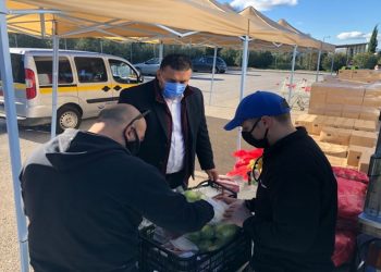 Διανομή ειδών πρώτης ανάγκης στις ευπαθείς ομάδες