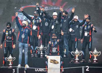 Η Hyundai Motorsport Παγκόσμια Πρωταθλήτρια Κατασκευαστών WRC