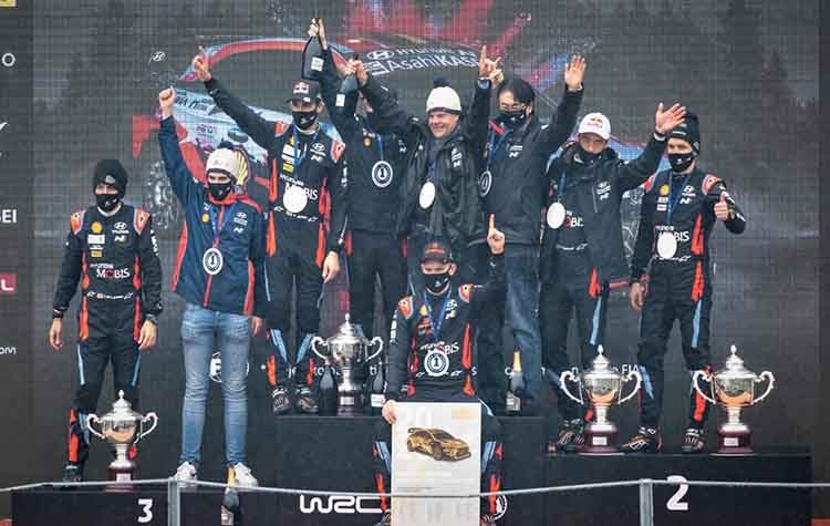 Η Hyundai Motorsport Παγκόσμια Πρωταθλήτρια Κατασκευαστών WRC