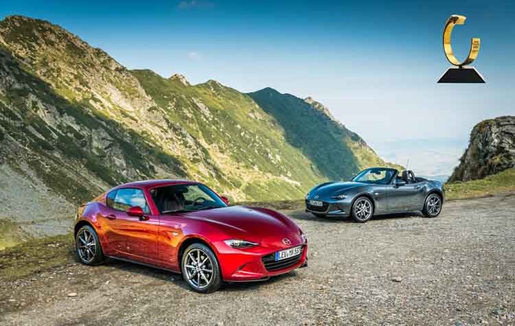 Tο Mazda MX-5 κατακτά το βραβείο Auto Trophy για τρίτη συνεχόμενη χρονιά