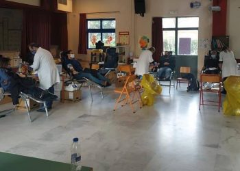Μεγάλη η συμμετοχή σε μια ακόμα εθελοντική αιμοδοσία