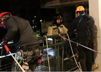 Εκπαιδεύτηκαν στη διάσωση με σχοινί μέλη της ομάδας εθελοντών Εκάλης