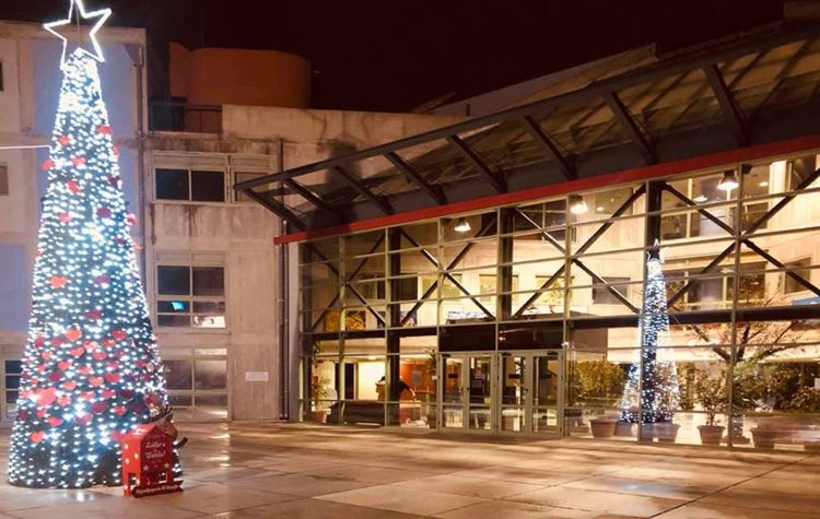 «Πλημμύρισε» με φως από το «Δέντρο της Αγάπης και της Προσφοράς» το Δημαρχείο