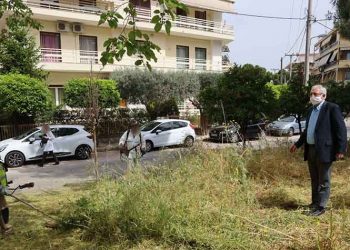 Καθαριότητα και συντήρηση Πρασίνου σε πολλές γειτονιές του Αμαρουσίου