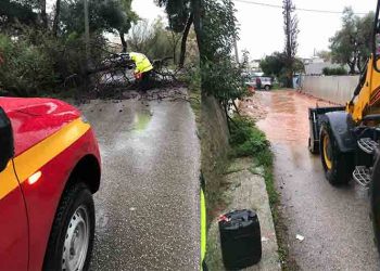 Δήμος Αμαρουσίου: «Σημαντική συμβολή της Πολιτικής Προστασίας στην κακοκαιρία»