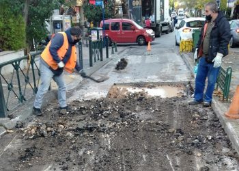 Σε εξέλιξη τα έργα επισκευής οδοστρώματος