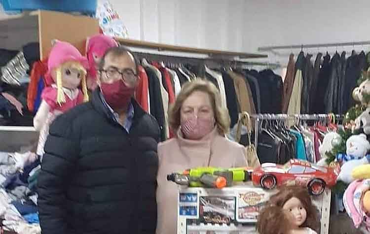 Στήριξη στο Κοινωνικό Παντοπωλείο Αμαρουσίου από τον σύλλογο «Άγιος Ελευθέριος