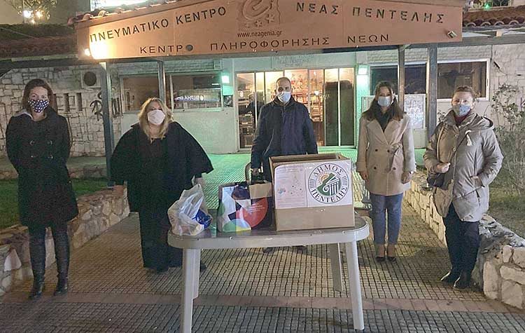 Έμπρακτη στήριξη στο Κοινωνικό Παντοπωλείο & Φαρμακείο του Δήμου