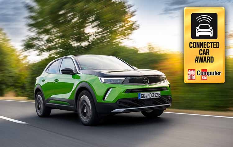 «Connected Car Award» για το νέο Opel Mokka-e