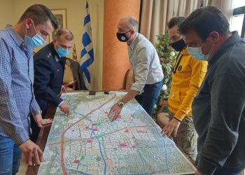 Συνάντηση Σαραούδα με τον διοικητή του Γ’ Τμήματος Τροχαίας Β.Α. Αττικής με πλούσια ατζέντα