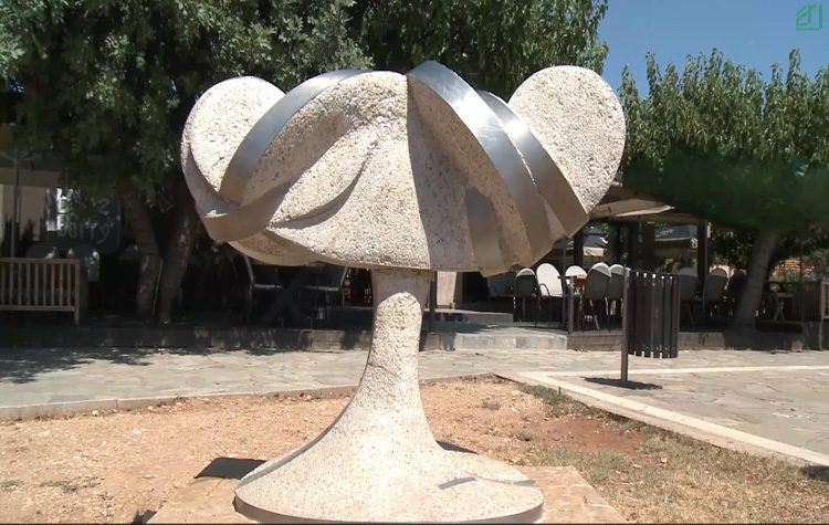 Στο Άνω Καλαμάκι το γλυπτό του μεγάλου Έλληνα της διασποράς, Φιλόλαου Τλούπα