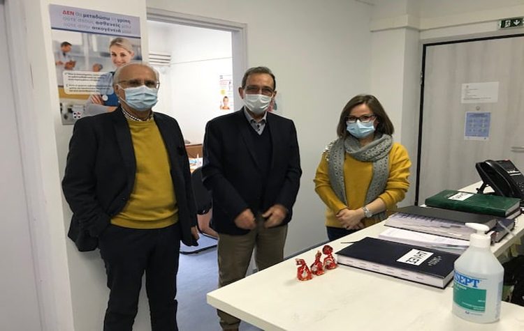 Επίσκεψη και ευχές του δημάρχου στις δομές προσφοράς στην πόλη