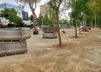 «Ποδαρικό» με επιχείρηση δεντροφυτεύσεων σε εξέλιξη