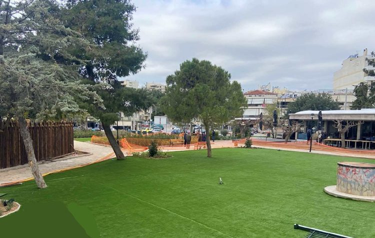 Εξωραϊσμός και περισσότερο πράσινο στην πλατεία Καραϊσκάκη