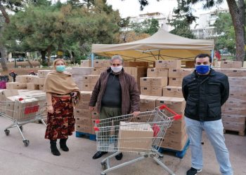 Ολοκληρώθηκε η διανομή ειδών πρώτης ανάγκης