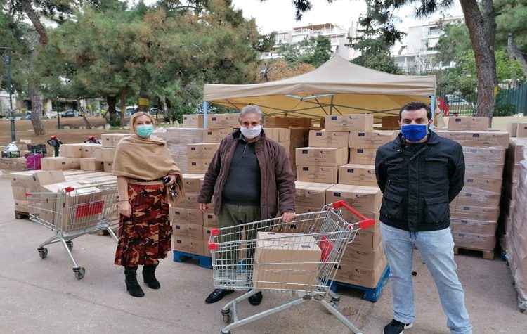 Ολοκληρώθηκε η διανομή ειδών πρώτης ανάγκης