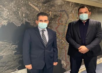 Συνάντηση Κάρναβου με Κουρέτα για την επέκταση του Μετρό στον Δήμο