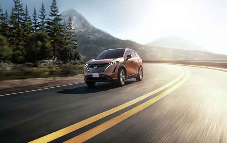 Οι πρώτες οδηγικές δοκιμές του Nissan ARIYA στην Ιαπωνία
