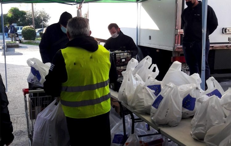 Ολοκληρώθηκε η διανομή επισιτιστικής βοήθειας