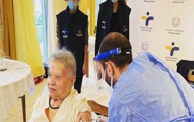 Από τα Μελίσσια ξεκίνησαν οι εμβολιασμοί στις Μονάδες Φροντίδας Ηλικιωμένων