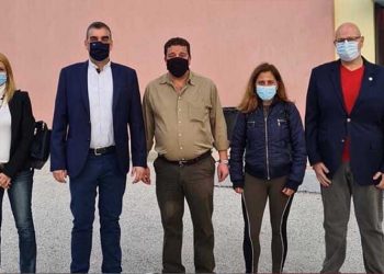 Επίσκεψη δημάρχου στο 8ο δημοτικό σχολείο Αργυρούπολης