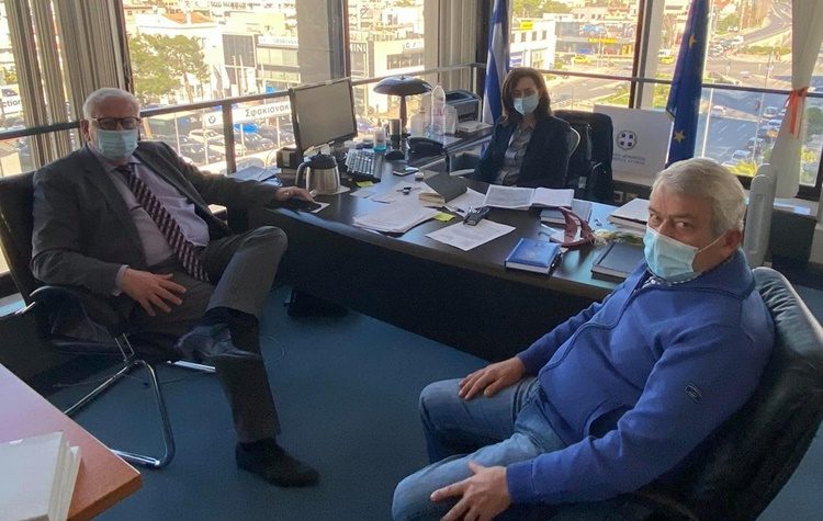 Ενημερωτική συνάντηση Παναγιώτη Ιωάννου με Λουκία Κεφαλογιάννη