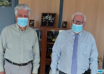 Εθιμοτυπική συνάντηση Παναγιώτη Ιωάννου με τον Βασίλη Ζορμπά