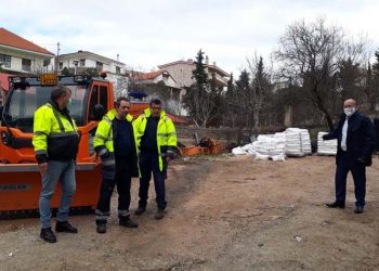Σε ετοιμότητα η Πολιτική Προστασία του Δήμου ενόψει κακοκαιρίας