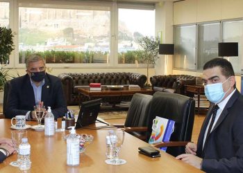 Συνάντηση Πατούλη με τον υπαρχηγό της ΕΛΑΣ για τα μέτρα περιορισμού της πανδημίας