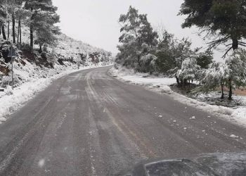 Ολοκληρώθηκε ο εκχιονισμός του δρόμου Πεντέλης - Αγίου Πέτρου